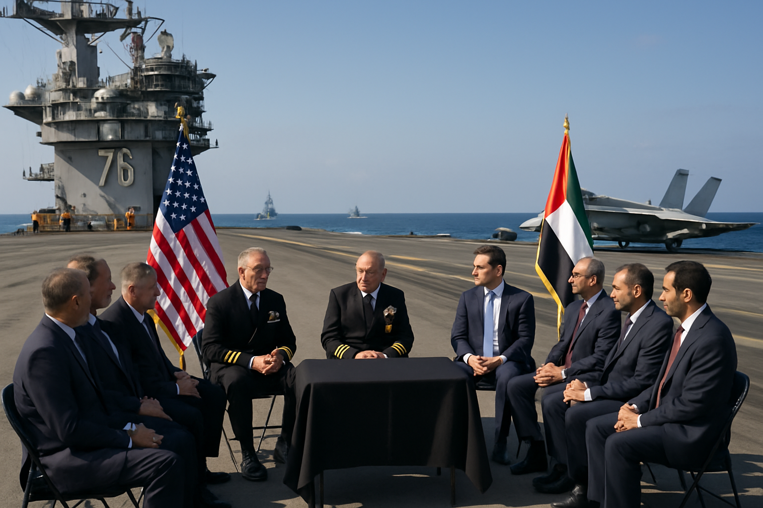 High-Stakes Naval Diplomacy: CENTCOM Commander Visits USS Abraham Lincoln Amid Regional Tensions