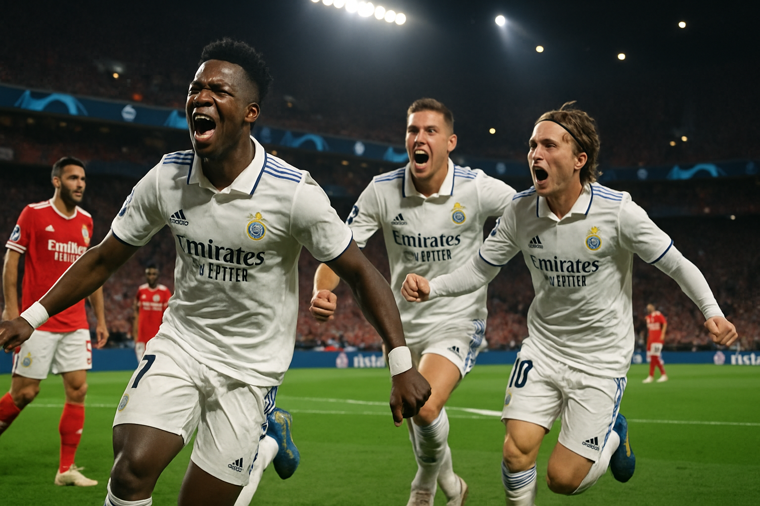 Champions League Drama: Real Madrid and PSG Survive Scares as European Giants Clash