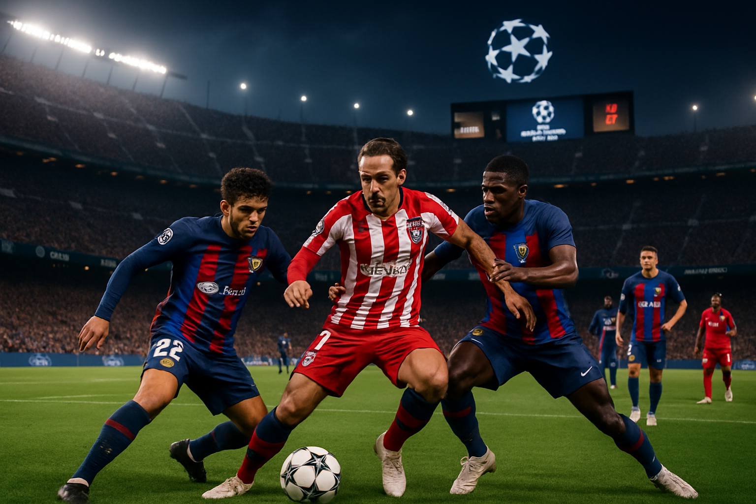 Champions League Quarter-Finals: Barcelona Face Atletico Madrid as PSG Host Liverpool in Blockbuster Wednesday Clashes