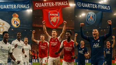 European Giants Reach Champions League Quarter-Finals as City and Chelsea Crash Out