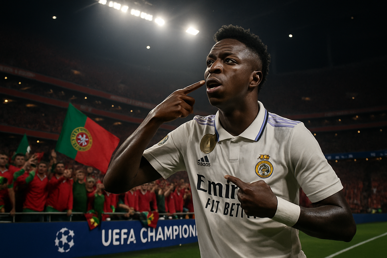 Champions League Match Halted as Vinicius Jr. Faces Racist Abuse in Benfica Victory