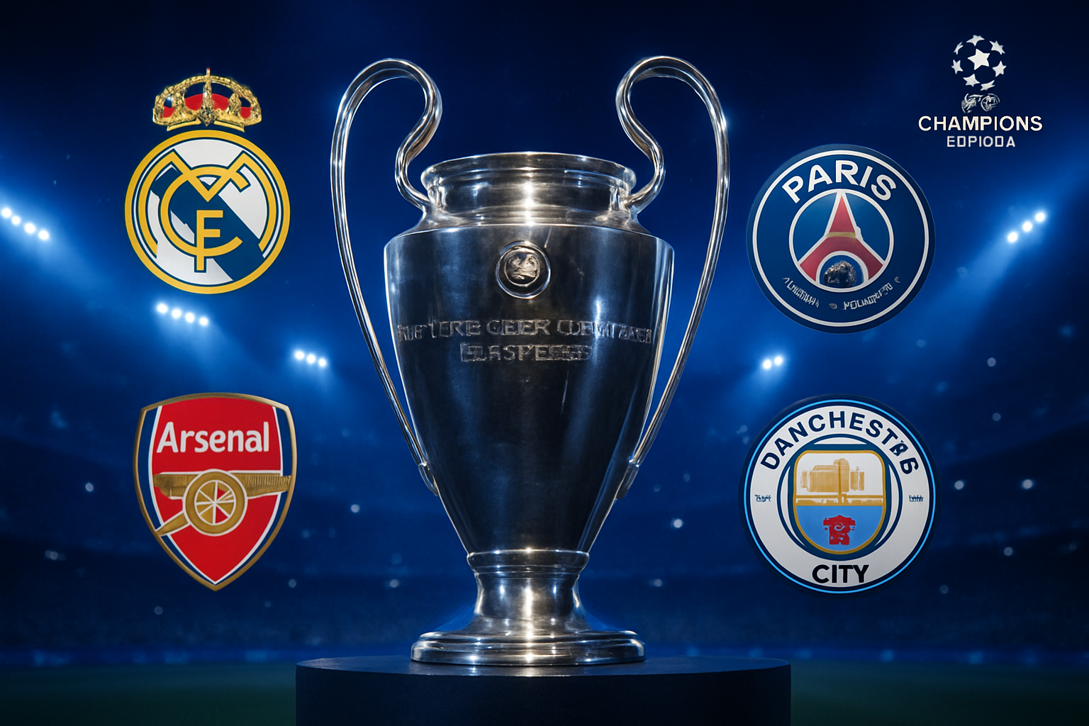 Champions League Round of 16: Real Madrid, PSG and Arsenal Advance as Quarter-Finals Take Shape