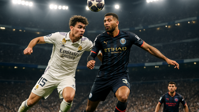 Champions League Round of 16: Real Madrid Face Manchester City in High-Stakes European Battle