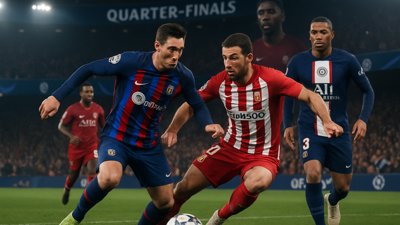 Champions League Quarter-Final Drama Intensifies as Barcelona and Liverpool Face Uphill Battles in Return Legs