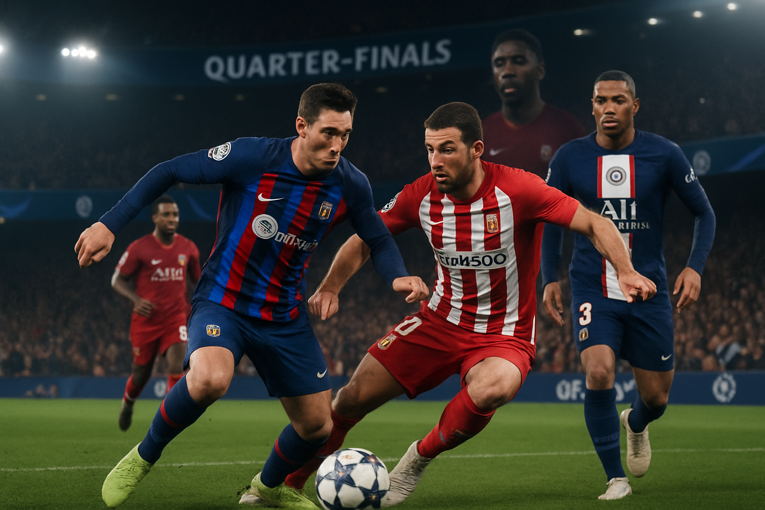 Champions League Quarter-Final Drama Intensifies as Barcelona and Liverpool Face Uphill Battles in Return Legs