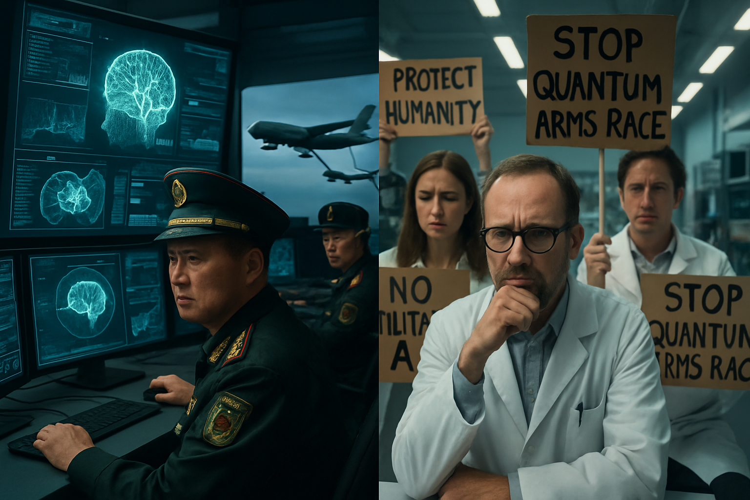 China's AI-Assisted Military Technology Advances as Global Physicists Rally Against Quantum Weapons Research