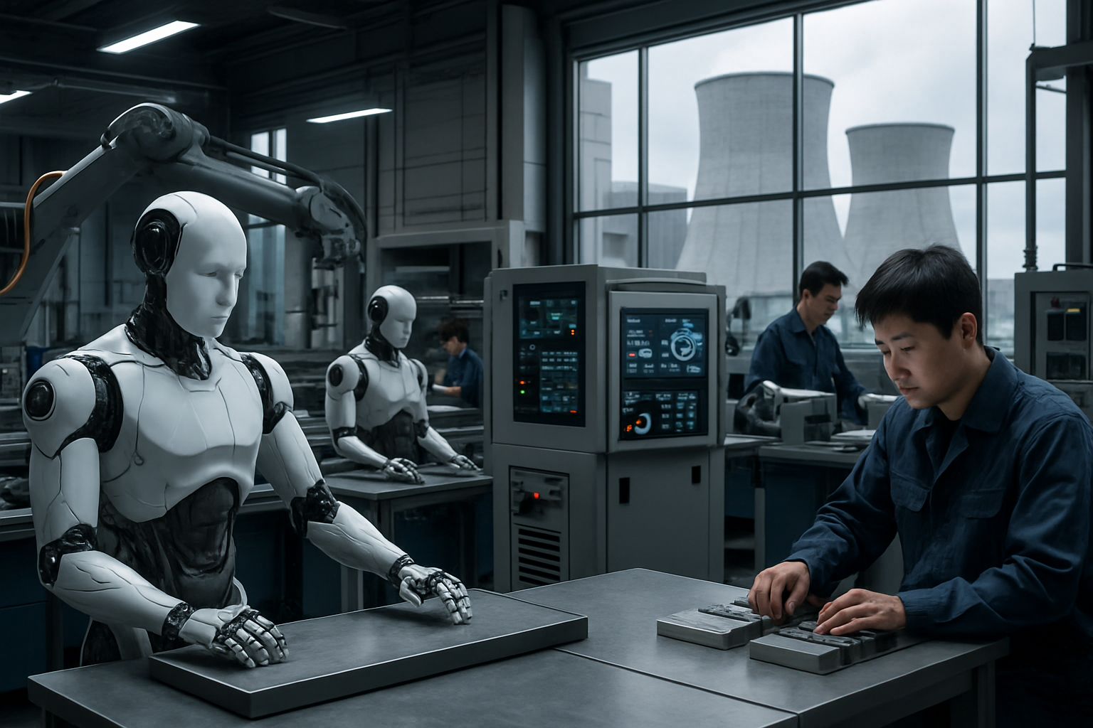China Accelerates AI Revolution: Robotics Replace Workers as Nuclear Power Dominates Global Capacity
