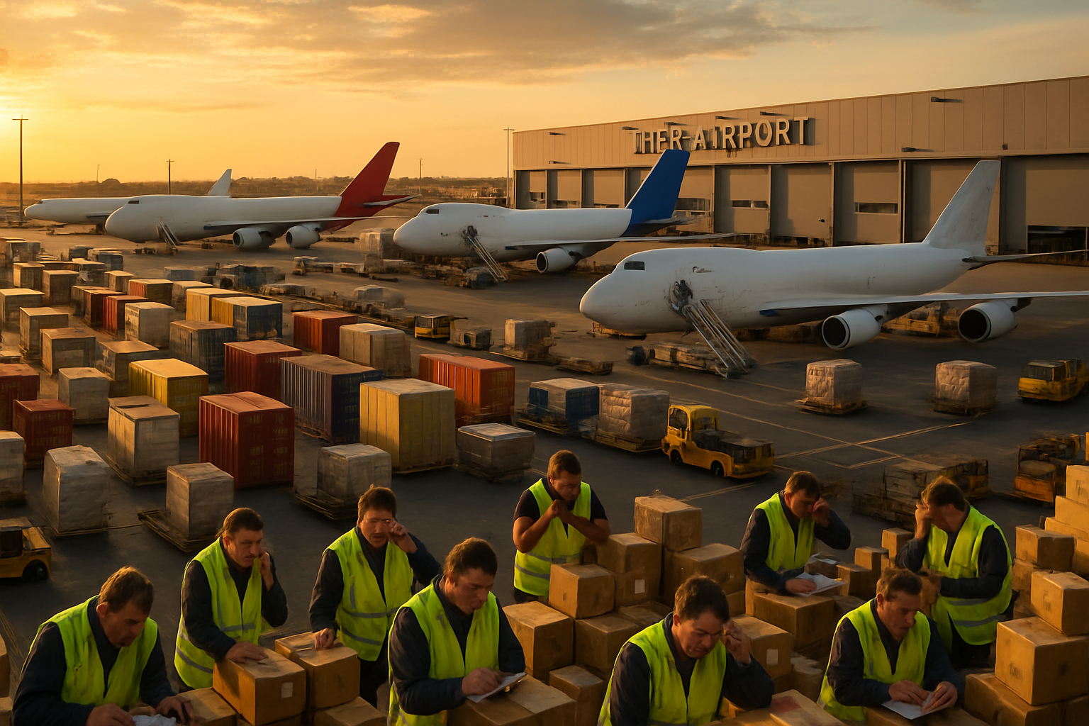 China E-Commerce Surge Overwhelms Belgian Airport as Trade Tensions Mount