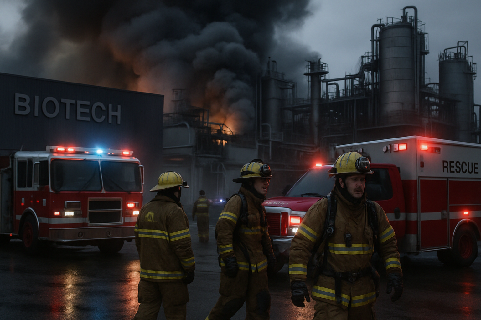 Eight Killed in Devastating Biotech Plant Explosion in Central China