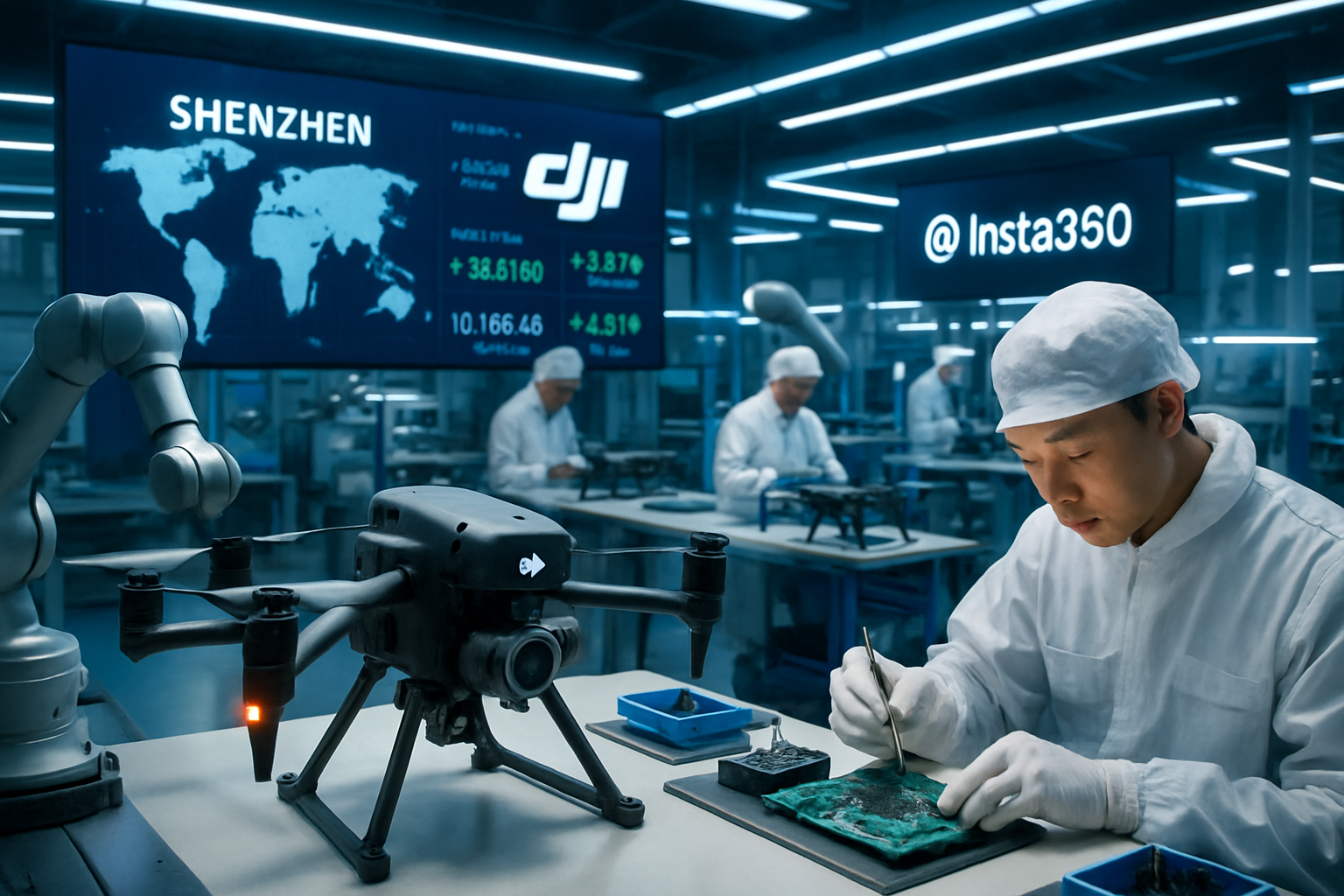 China Sharpens Global Hardware Edge as DJI Duels Insta360 Amid Rising US Scrutiny