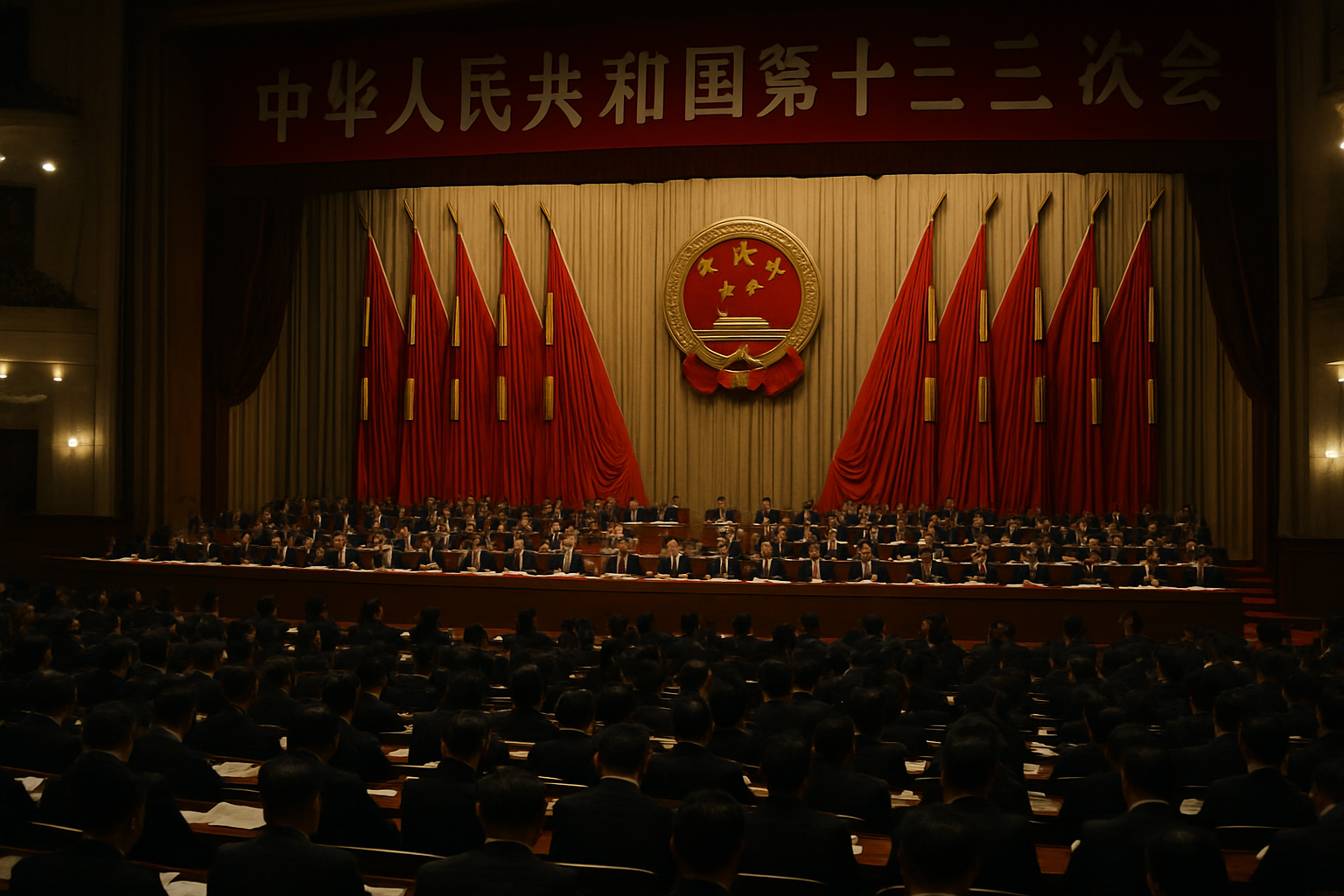 China Sets Historic Low Growth Target of 4.5-5% While Boosting Defense Spending in Ambitious Technology Push