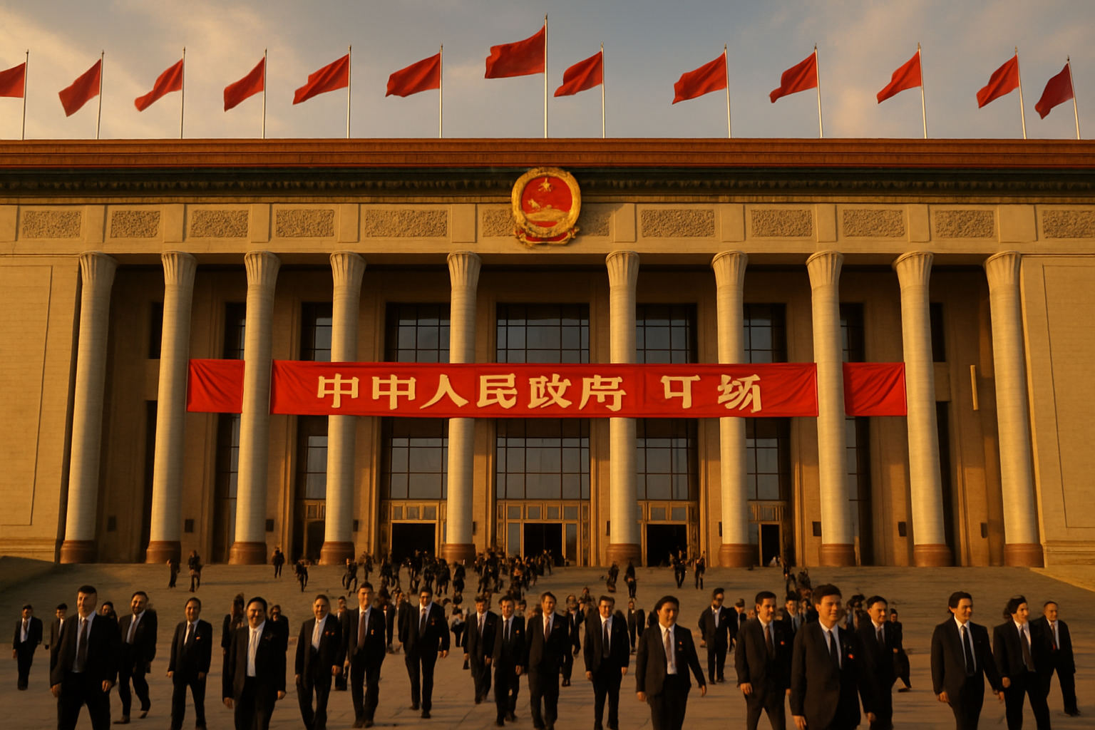 China Sets Historic Low Growth Target While Strengthening Global Partnerships During Key Legislative Session