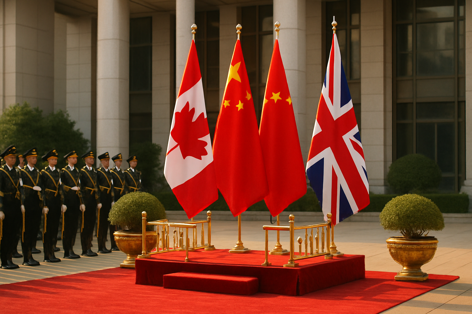 China Grants Visa-Free Entry to UK and Canada Citizens in Strategic Diplomatic Outreach