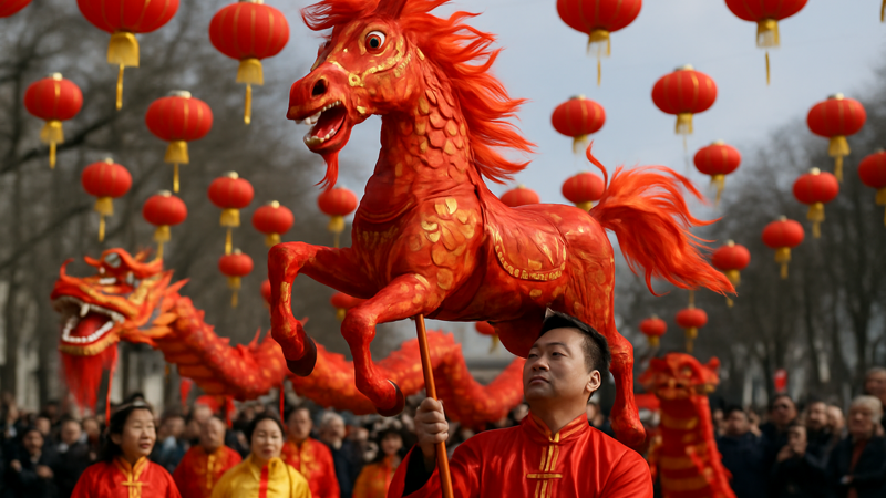 China's Year of the Fire Horse Begins with Global Celebrations Spanning Five Continents