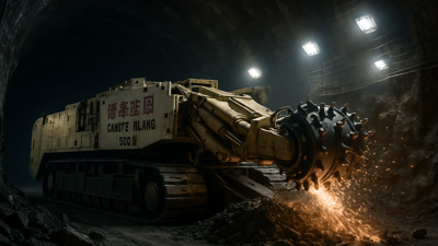 China Unveils Revolutionary 500-Tonne Underground Mining Carrier Capable of Kilometer-Deep Extraction