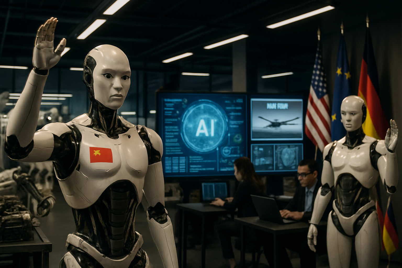 China's Humanoid Robots Await Breakthrough Moment as Tech Startups Transform Modern Warfare