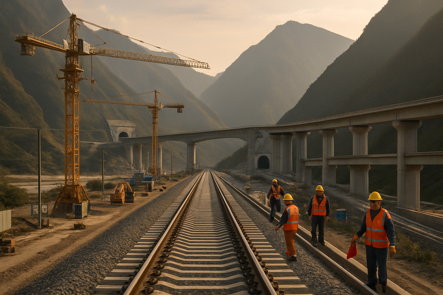 China Advances Complex Railway Project and Defense Capabilities Amid Regional Expansion