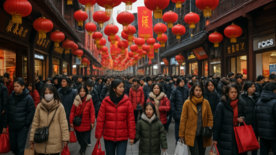 China's Lunar New Year Consumer Spending Shows Modest Recovery Amid Economic Transition