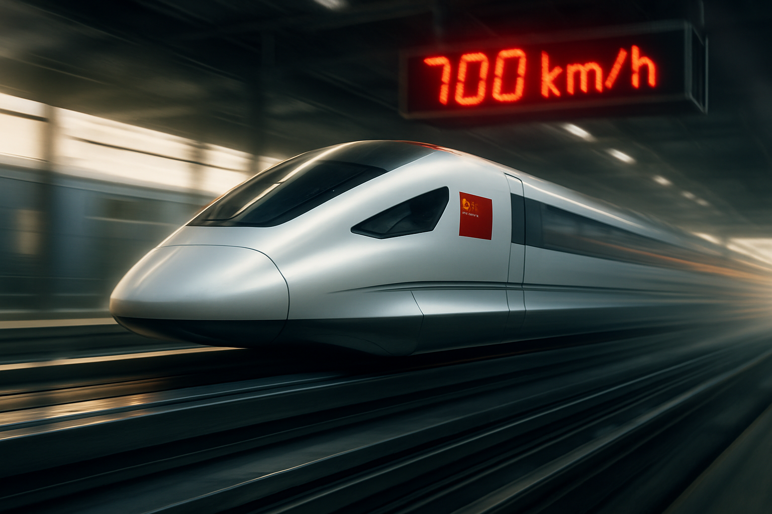 China Shatters World Speed Record: Maglev Train Reaches 700 km/h in Two Seconds