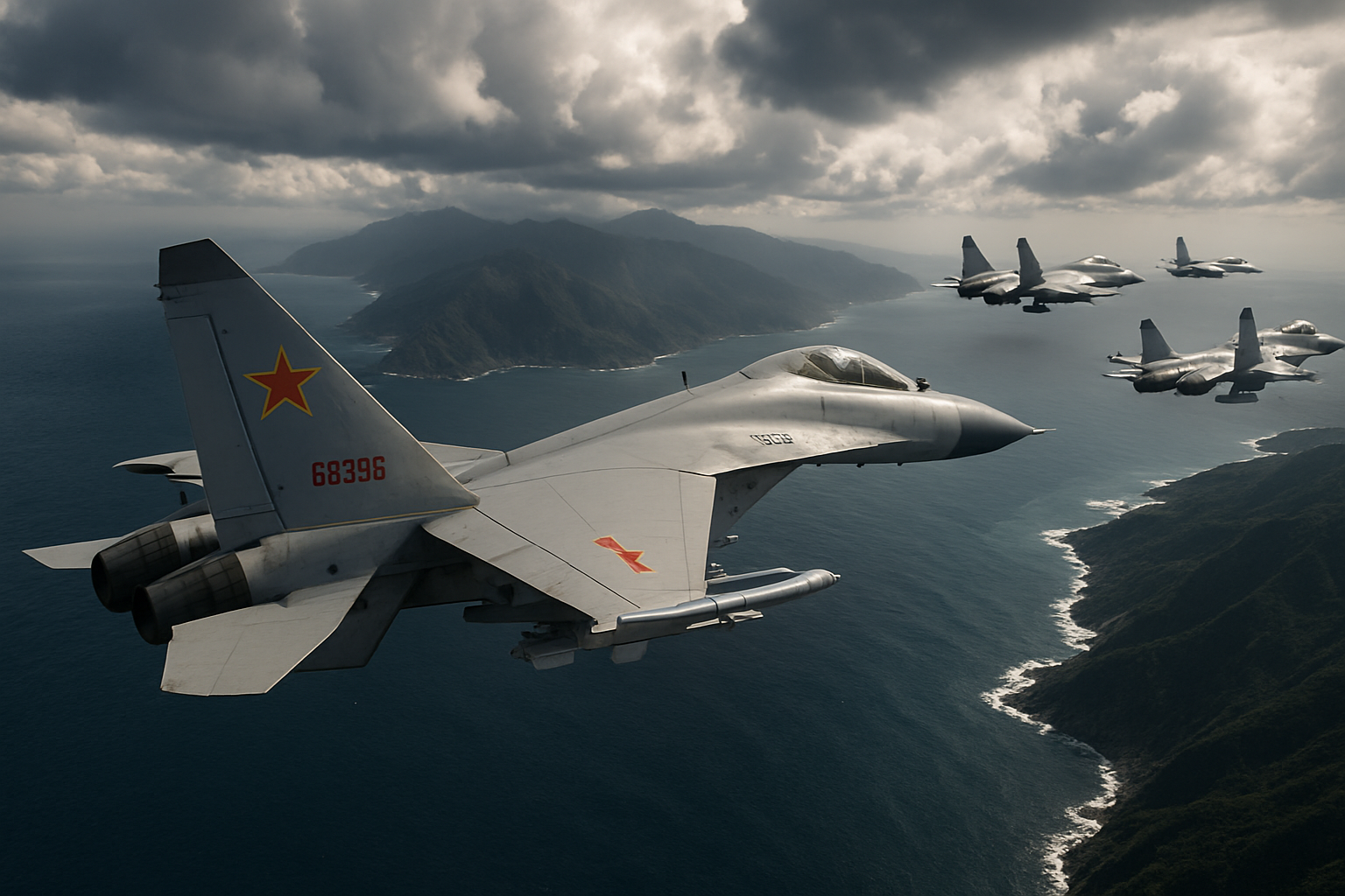 China Resumes Military Flights Near Taiwan After Mysterious Pause as US Intelligence Warns of Iran Support Plans