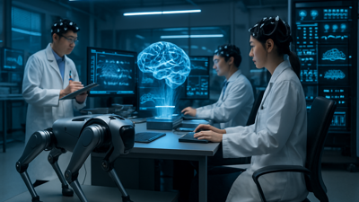 China Achieves Historic Breakthrough with Mind-Controlled Robot Dog Technology