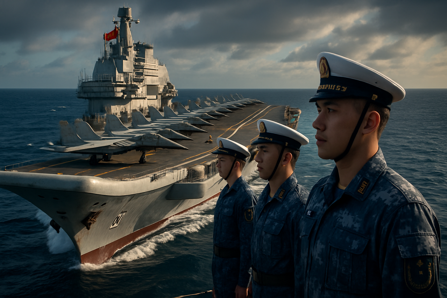 China Signals Major Naval Advancement with Nuclear Aircraft Carrier Hints in Military Video