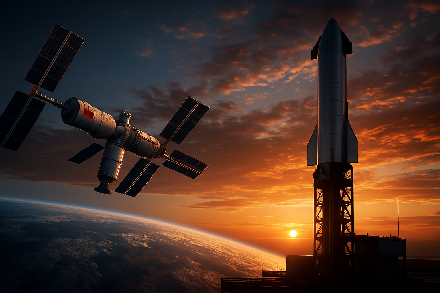 China Advances Space Program as SpaceX Faces Starship Delays and IPO Pressure