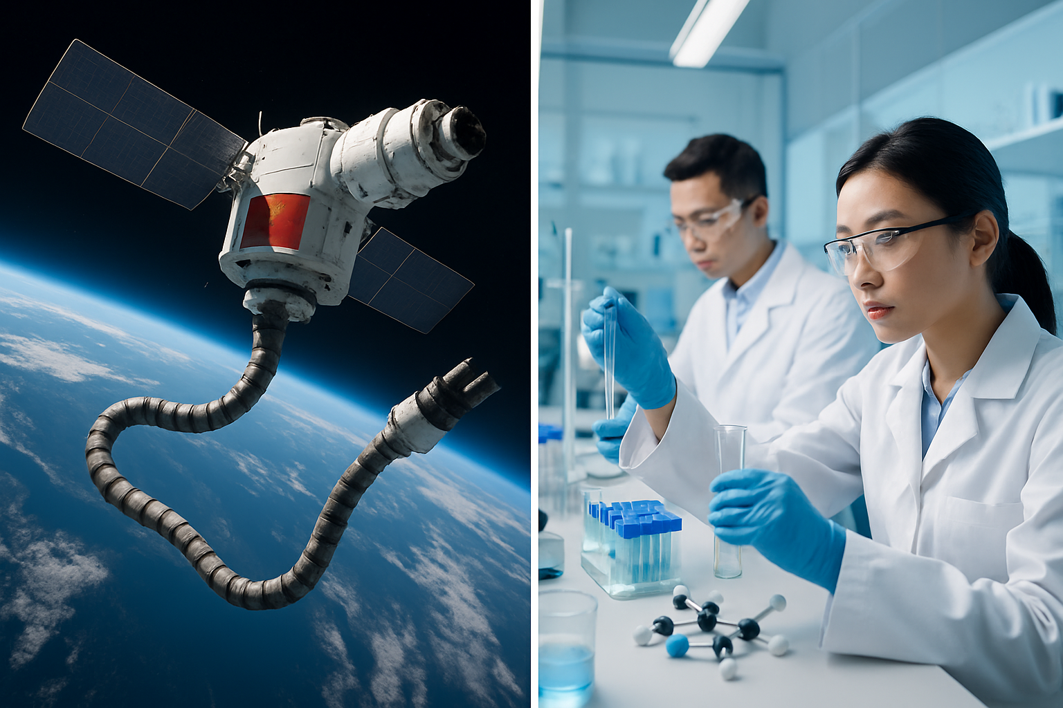 China Achieves Breakthrough Space Refueling Technology While Pharmaceutical Giants Face Patent Cliff Challenge