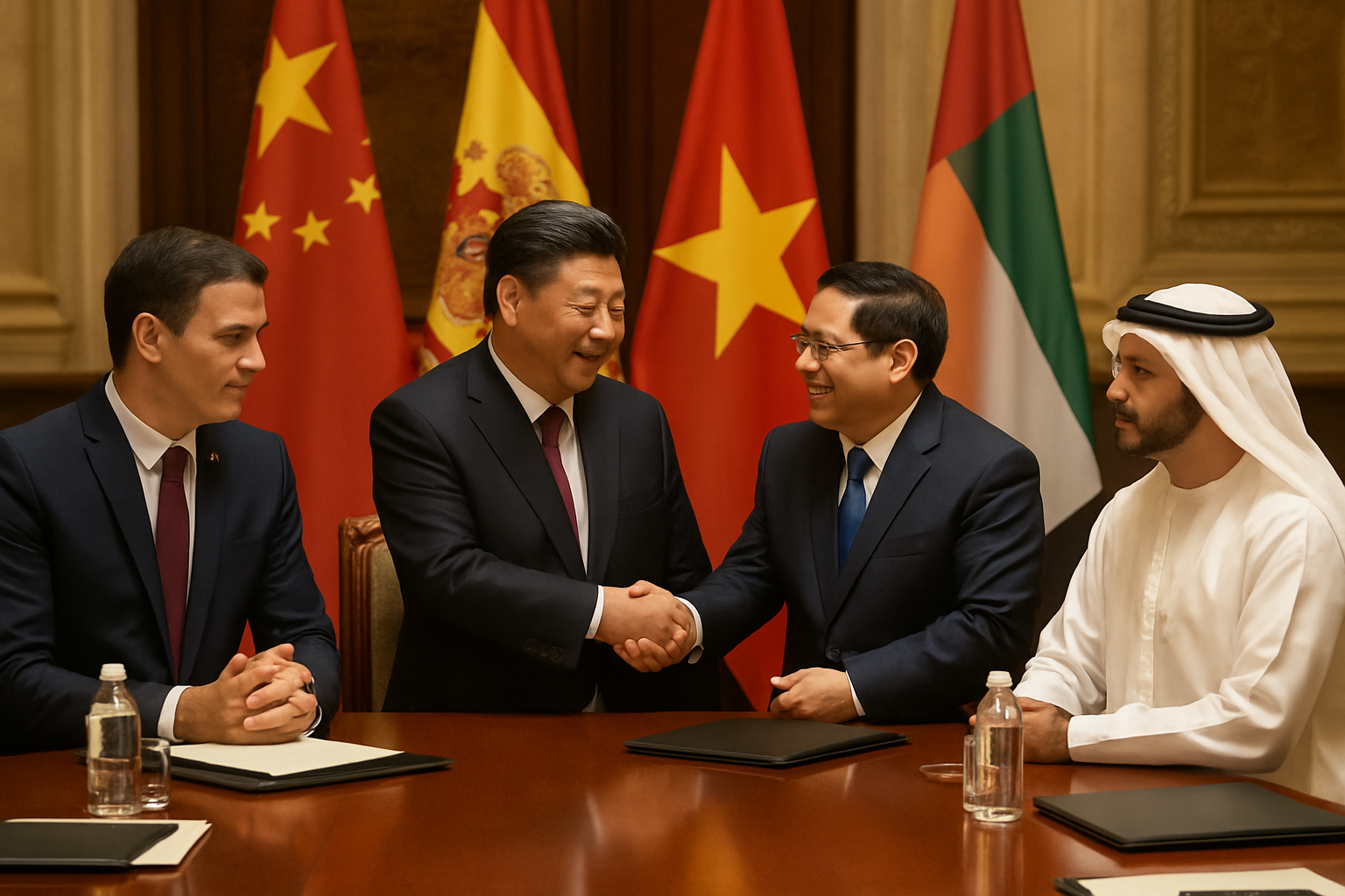 China Strengthens Global Diplomatic Ties with Vietnam, Spain, and UAE Amid Economic Expansion