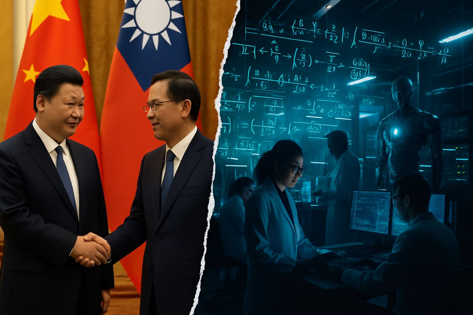 China Advances AI Mathematical Breakthrough While Strengthening Taiwan Ties Through Economic Package