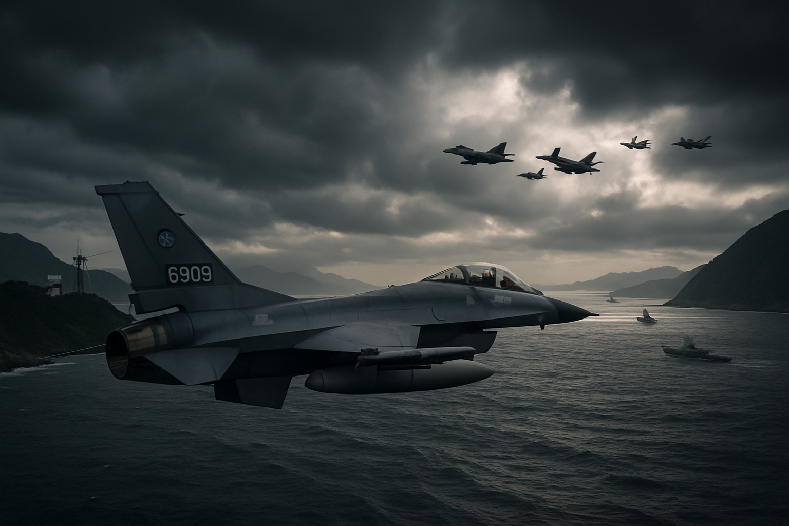 China-Taiwan Military Tensions Reach Critical Point as US Tank Deliveries Complete Amid Hypersonic Missile Displays