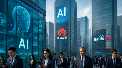 China's AI Revolution: Tech Giants Navigate Job Cuts While Advancing Global AI Leadership