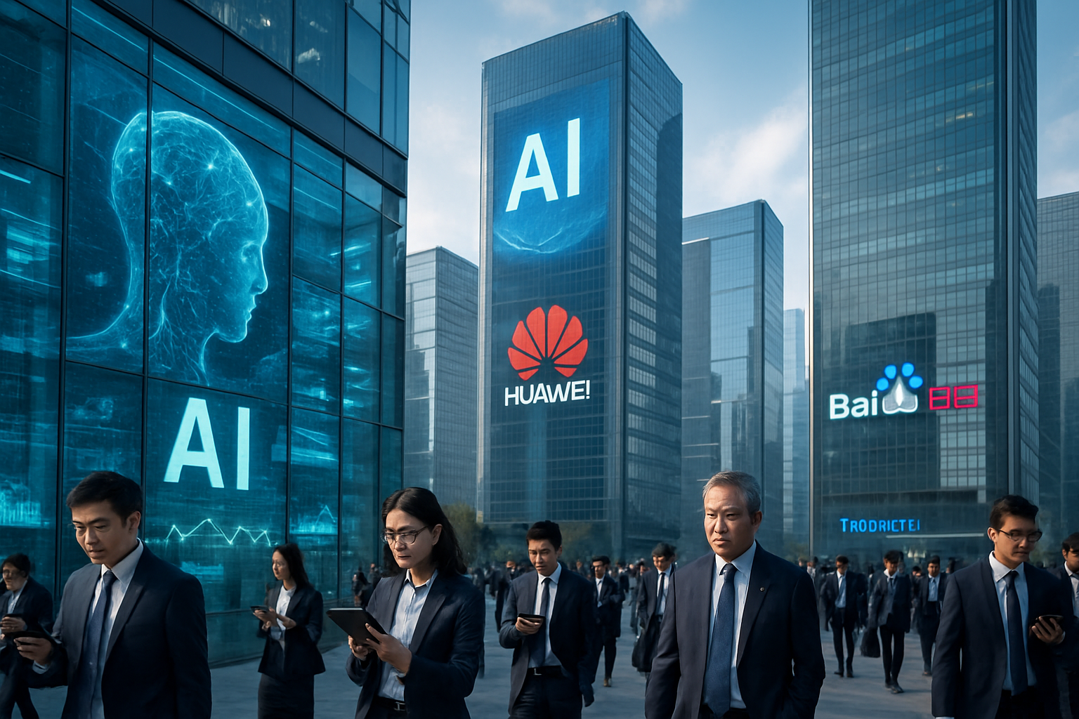 China's AI Revolution: Tech Giants Navigate Job Cuts While Advancing Global AI Leadership