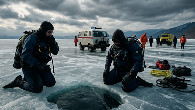 Eight Dead as Chinese Tourist Bus Plunges Through Ice on Lake Baikal in Tragic Accident