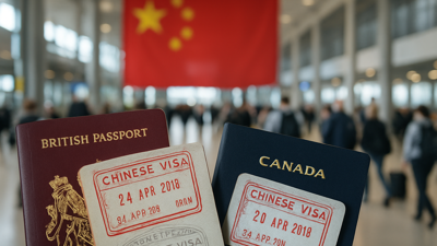 China Opens Doors to British and Canadian Travelers with Visa-Free Entry Starting February 17