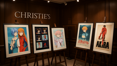 Christie's Makes History with First-Ever Anime-Focused Online Auction