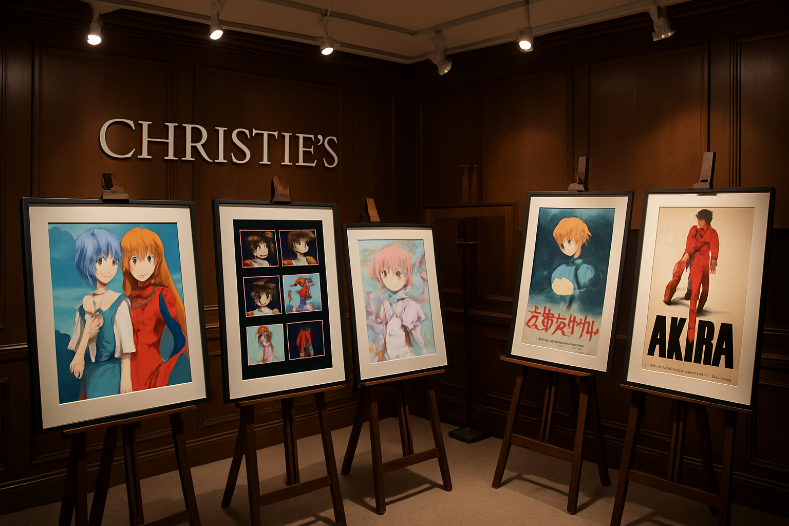 Christie's Makes History with First-Ever Anime-Focused Online Auction