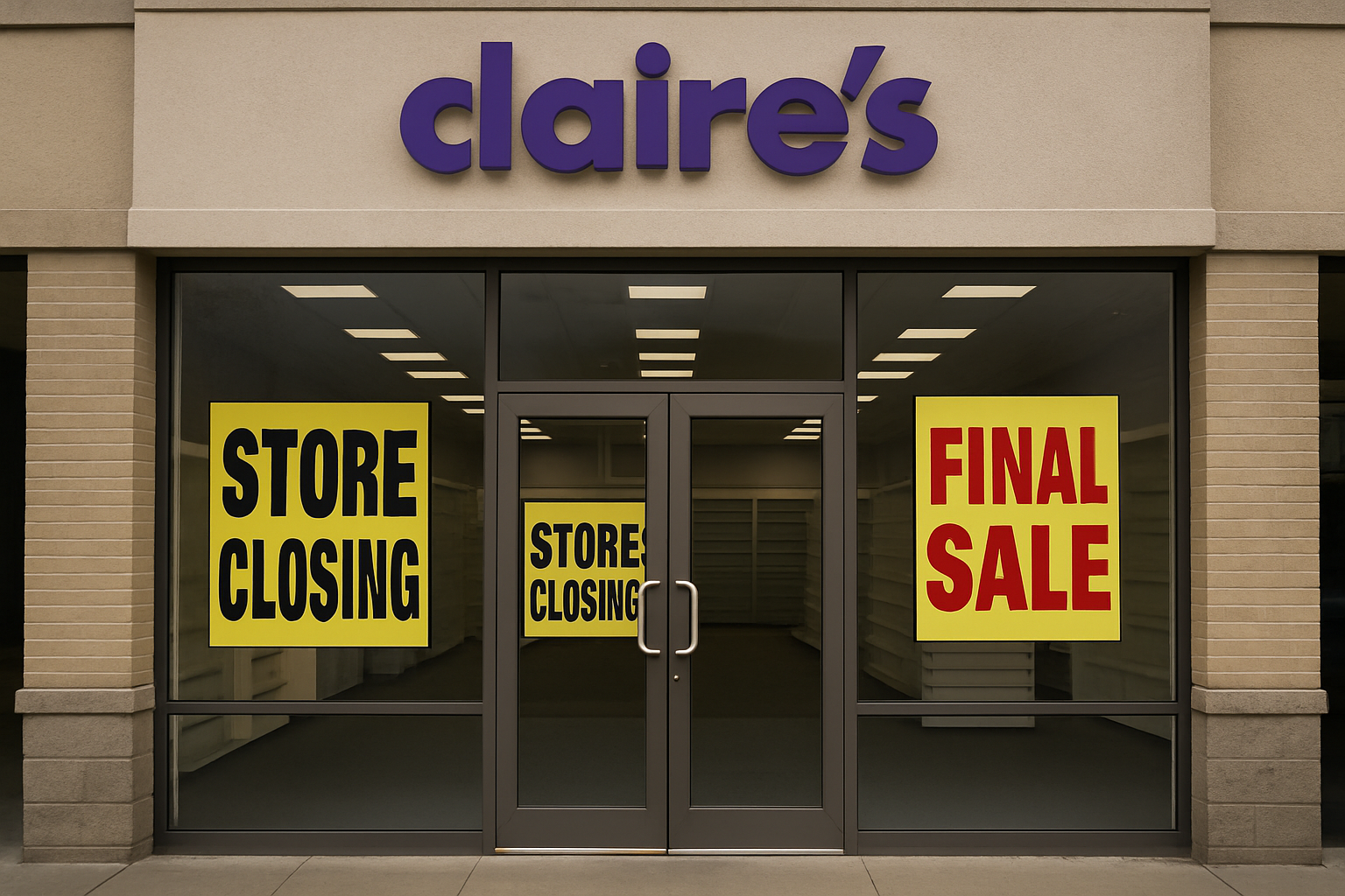 Claire's Shuts Down All 154 UK and Ireland Stores, 1,300 Jobs Lost as Three Decades on British High Streets End