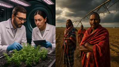Revolutionary Space Agriculture Breakthrough Offers Hope as Climate Crisis Devastates Earth's Farming Systems