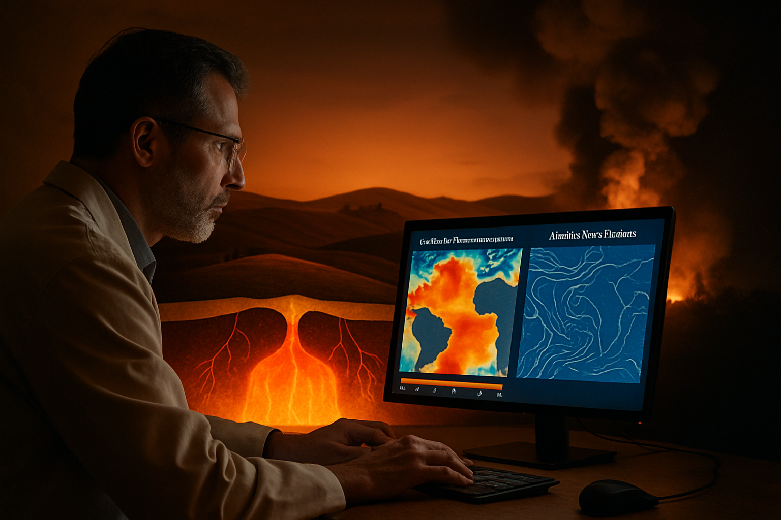 Climate Crisis Deepens as Scientists Warn of Atlantic Current Collapse and Underground Magma Discovery Threatens Popular Tourist Destinations