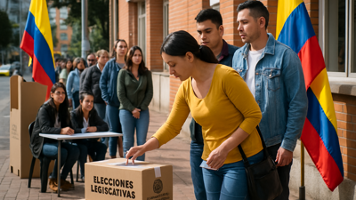 Colombia Holds Critical Legislative Elections Amid Security Concerns and Presidential Race Preparation