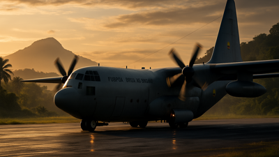 Colombian Air Force C-130 Hercules Crashes in Putumayo Killing Multiple Soldiers