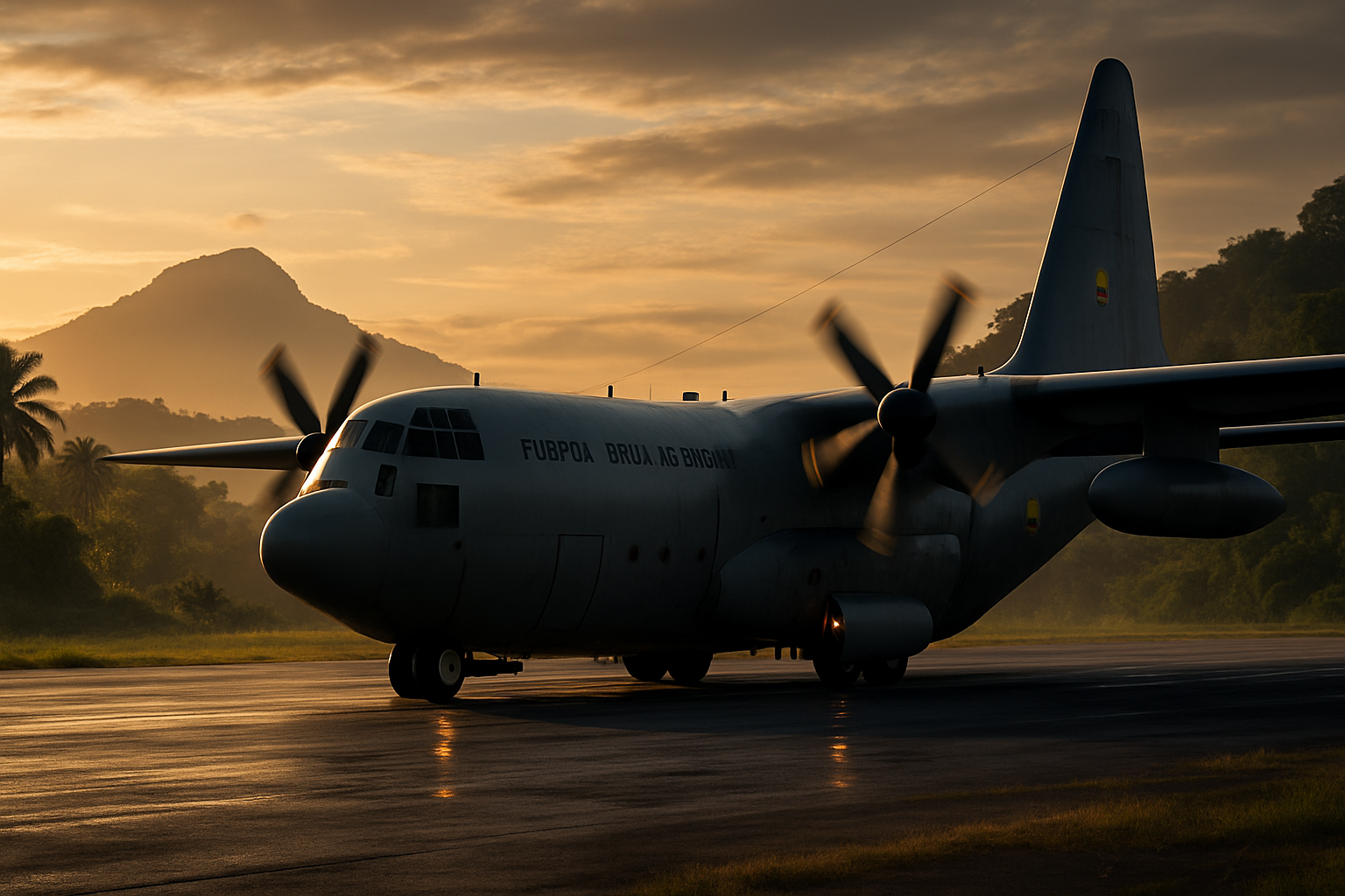 Colombian Air Force C-130 Hercules Crashes in Putumayo Killing Multiple Soldiers