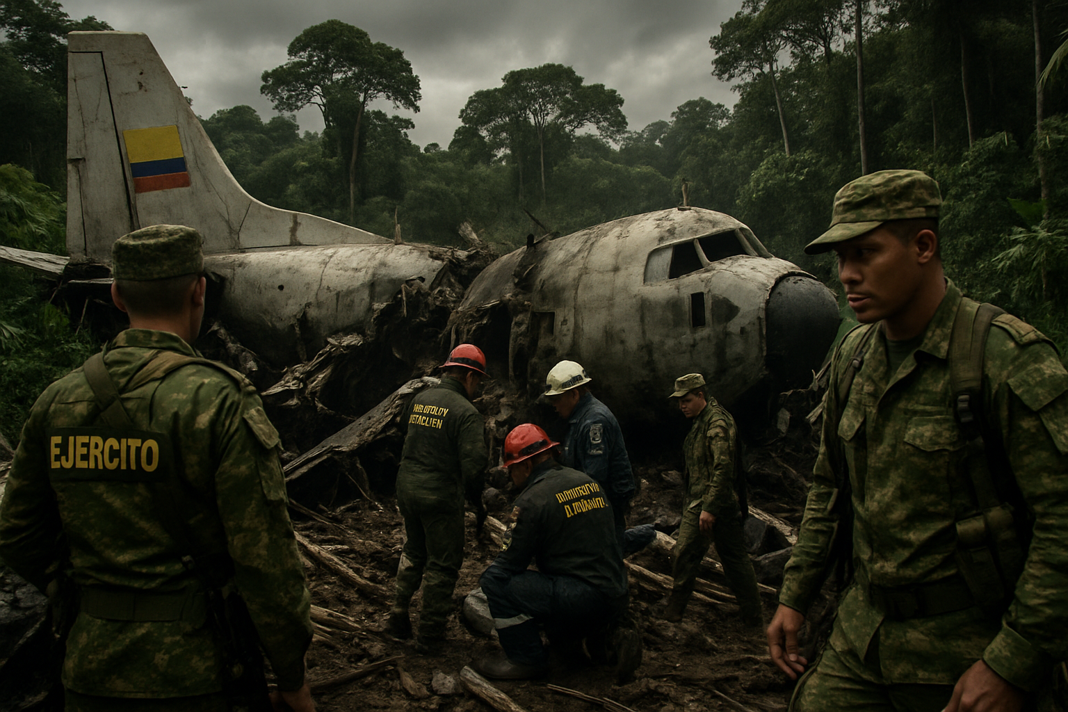 Colombian Military Plane Crash Kills 66 in Amazon Takeoff Disaster