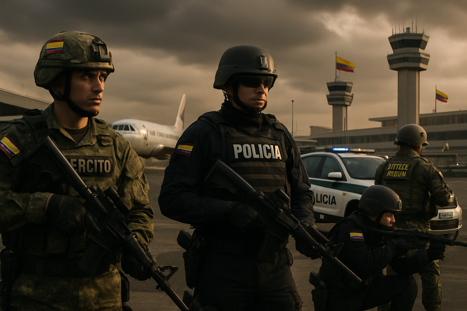 Colombia Launches Major Security Operations: Airport Shutdowns and Criminal Network Dismantling