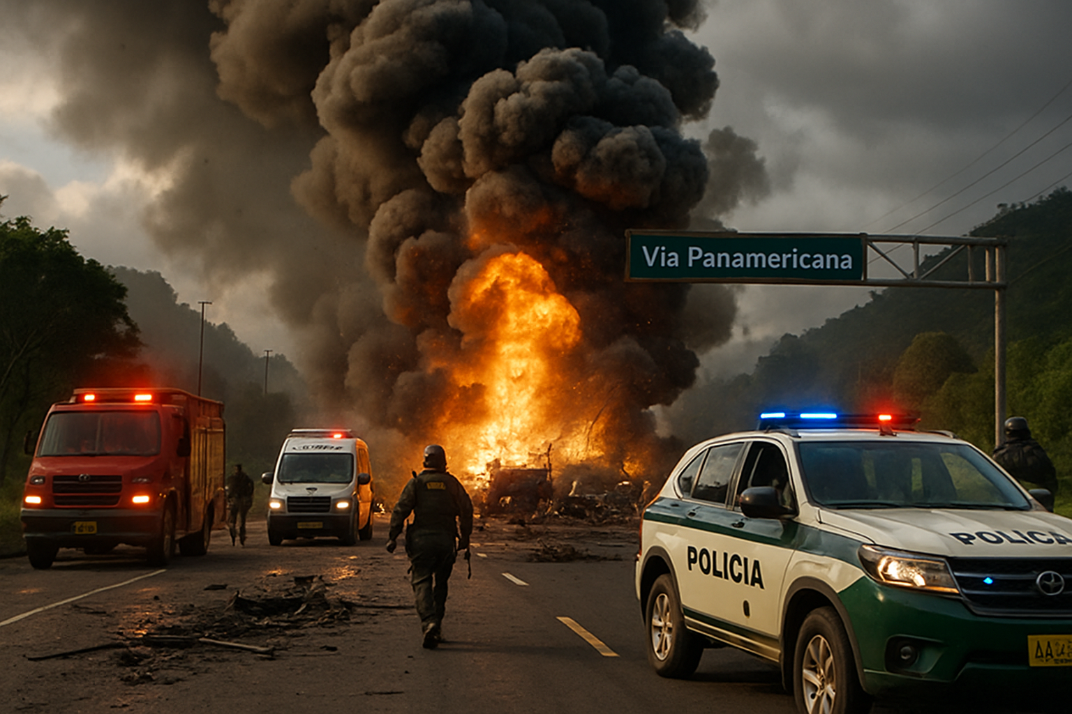 Colombia Under Siege: Drone Attacks and Highway Bombings Mark Dangerous Escalation in Terror Campaign