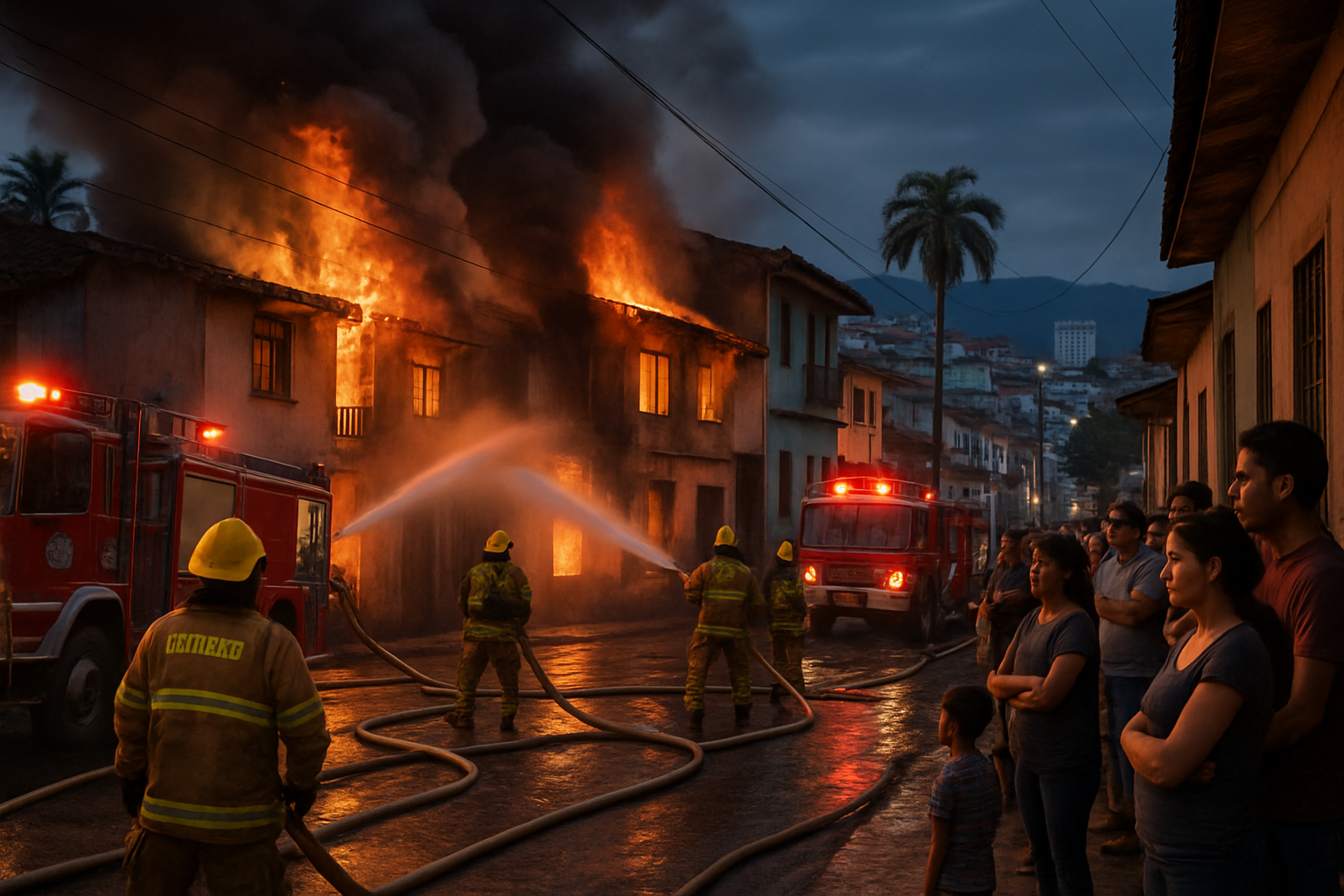 Deadly House Fires Devastate Colombian Cities as Cali Tragedy Claims Woman and Child