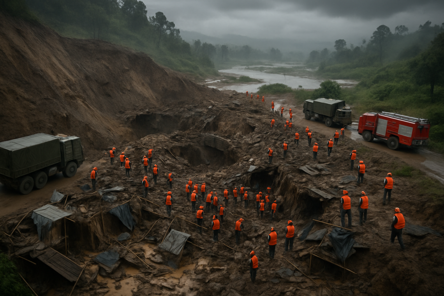 Rubaya Mine Landslide Claims Over 200 Lives in Democratic Republic of Congo