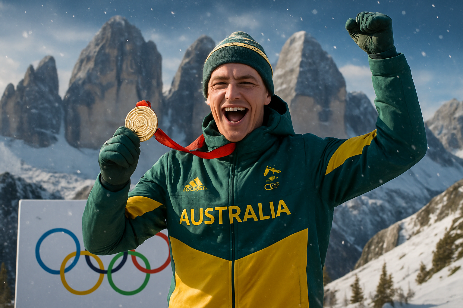 Cooper Woods Makes History with Australia's First Gold at Milano Cortina 2026 Winter Olympics