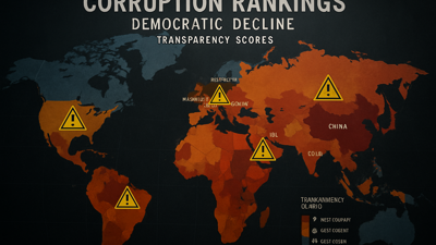 Corruption Perception Index 2025: Global Democratic Backsliding Reaches Critical Point as US Hits Lowest-Ever Score